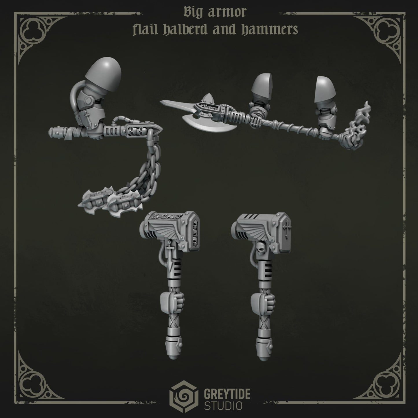 Eternal Pilgrims - Big Armour Melee Weapons