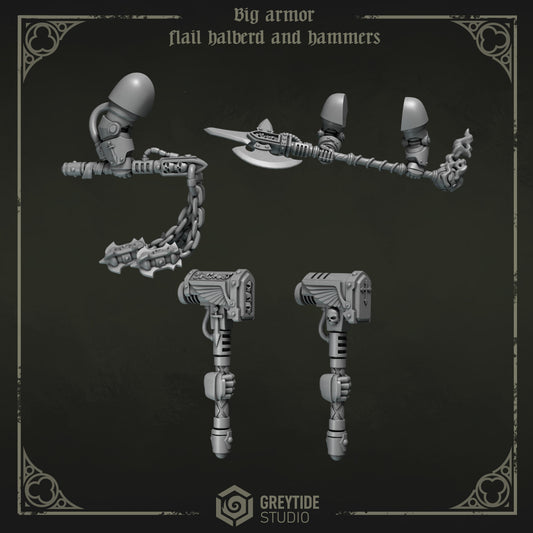Eternal Pilgrims - Big Armour Melee Weapons