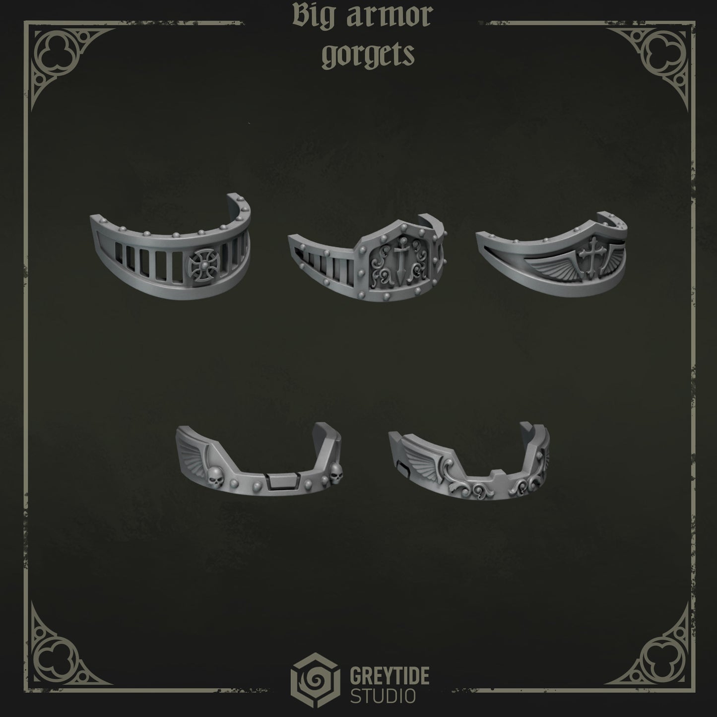 Eternal Pilgrims - Big Armour Gorgets