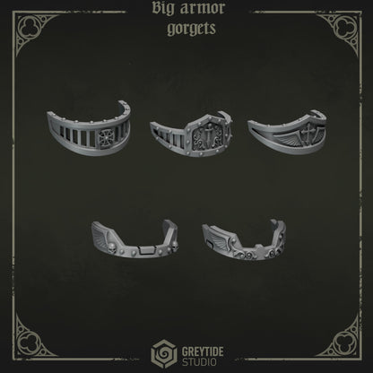 Eternal Pilgrims - Big Armour Gorgets