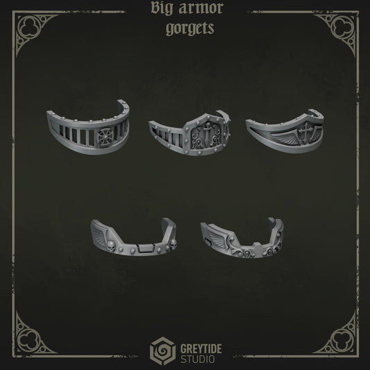 Eternal Pilgrims - Big Armour Gorgets