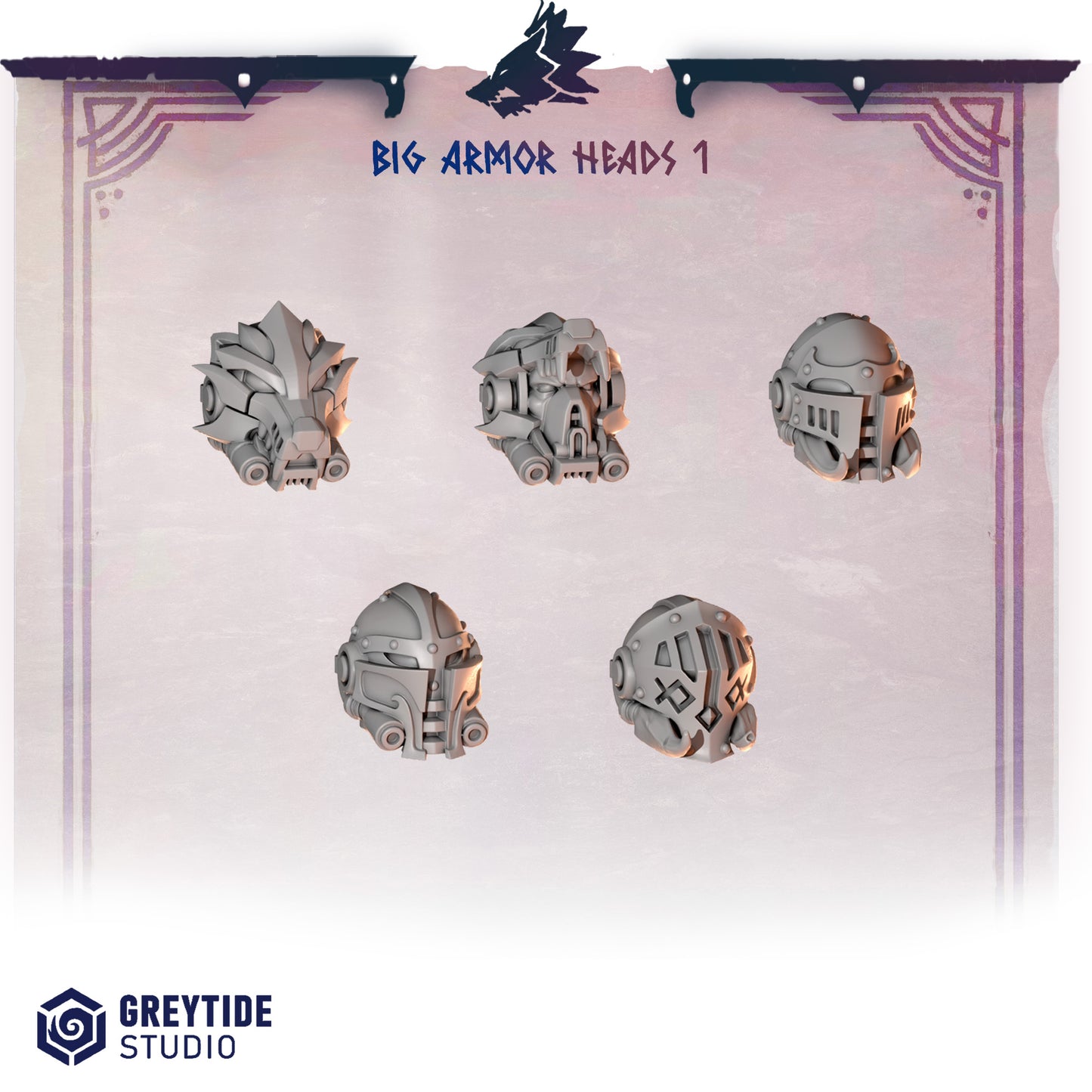 Primal Hounds - Big Armour Heads