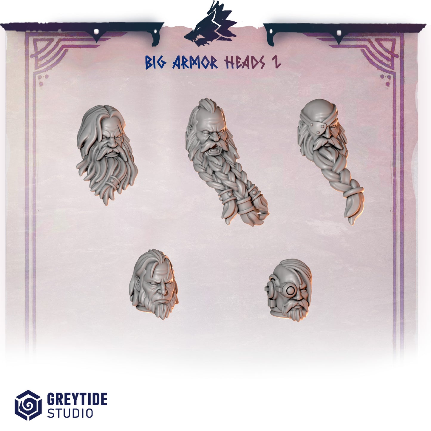 Primal Hounds - Big Armour Heads