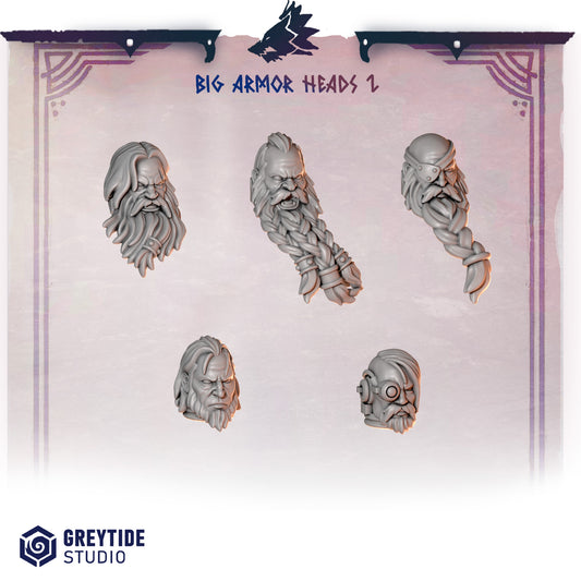 Primal Hounds - Big Armour Heads