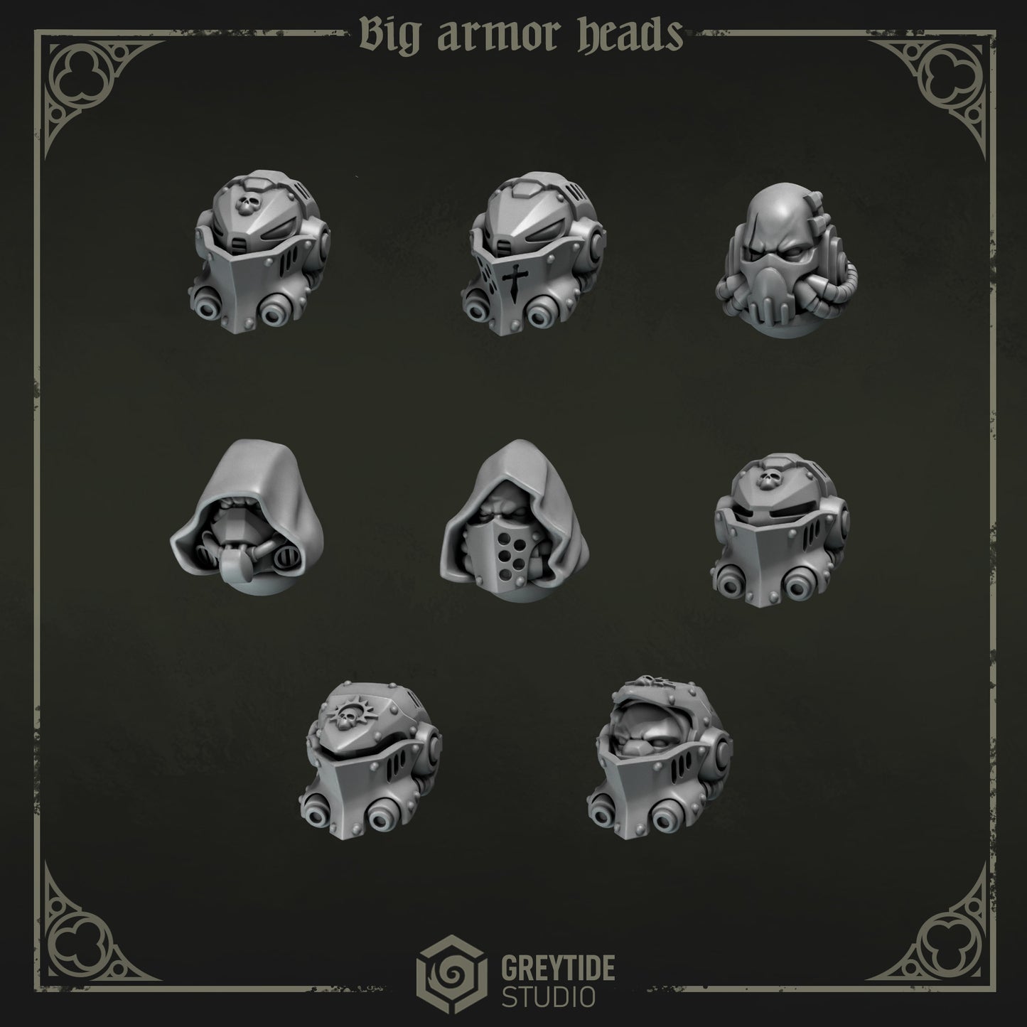 Eternal Pilgrims - Big Armour Heads