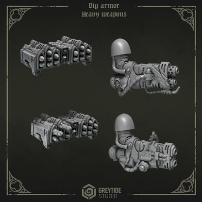 Eternal Pilgrims - Big Armour Heavy Weapons