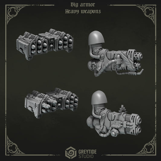 Eternal Pilgrims - Big Armour Heavy Weapons
