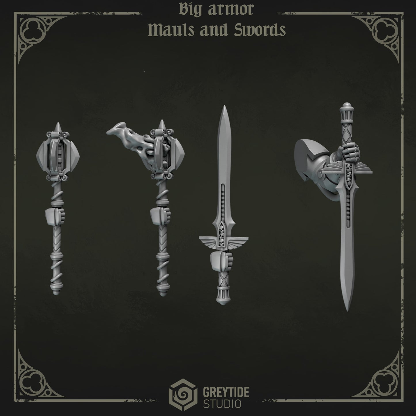 Eternal Pilgrims - Big Armour Melee Weapons