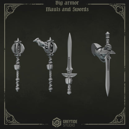 Eternal Pilgrims - Big Armour Melee Weapons