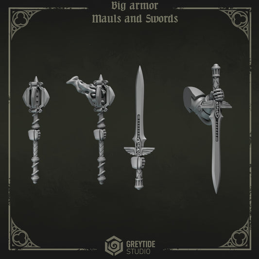 Eternal Pilgrims - Big Armour Melee Weapons