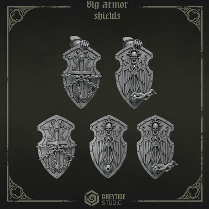 Eternal Pilgrims - Big Armour Shields
