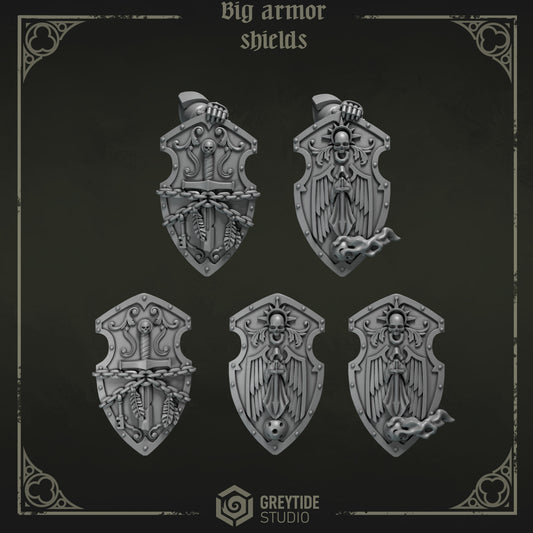 Eternal Pilgrims - Big Armour Shields