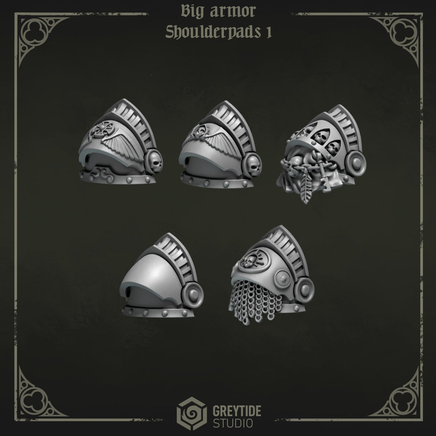 Eternal Pilgrims - Big Armour Shoulder Pads