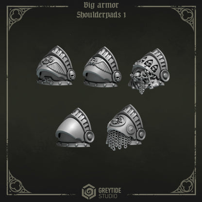 Eternal Pilgrims - Big Armour Shoulder Pads