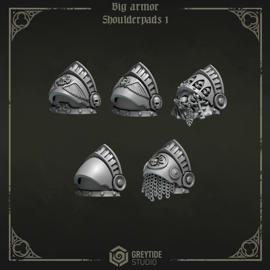 Eternal Pilgrims - Big Armour Shoulder Pads