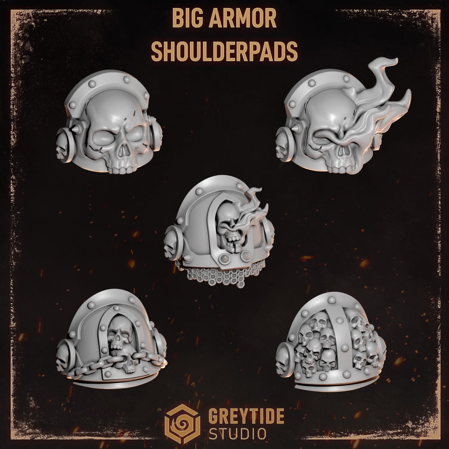 Cursed Company - Big Armour Shoulder Pads