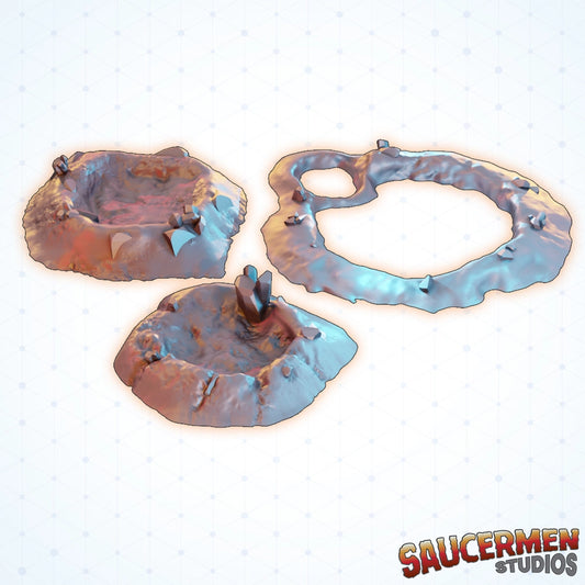 Blasting Pit Craters - Zectonium Prison Mines