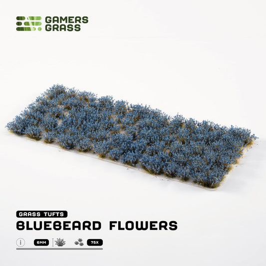 Bluebeard Flowers - Gamers Grass