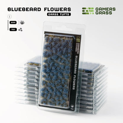 Bluebeard Flowers - Gamers Grass
