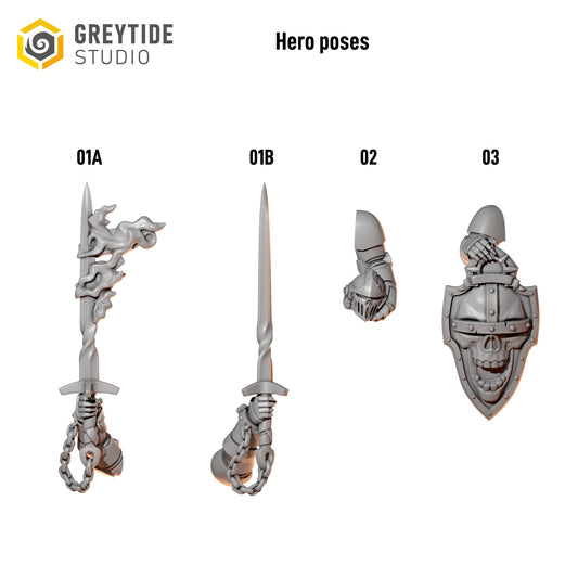 Cursed Company - Heroic Poses