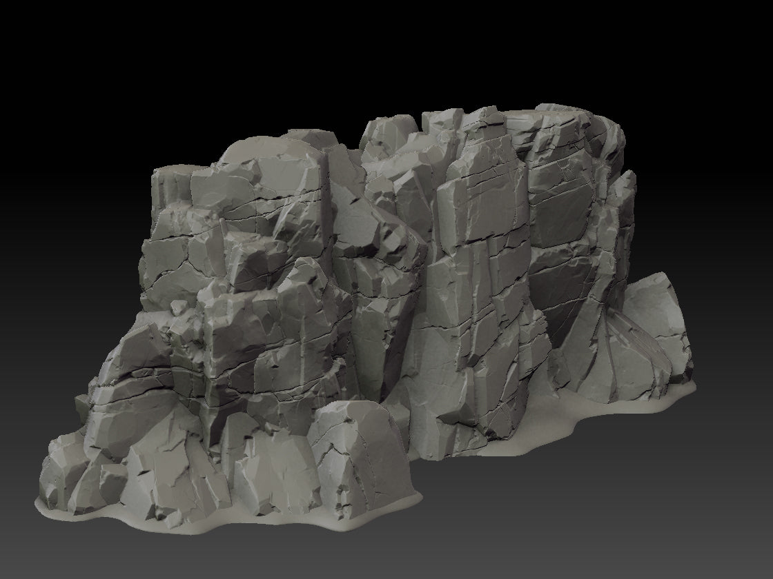 Stone Trove Cliff Wall
