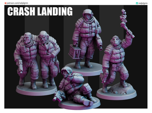 Crash Landing Troopers