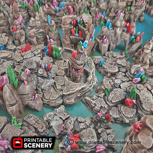 Crystal Grotto Floors