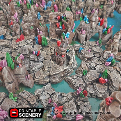 Crystal Grotto Walls