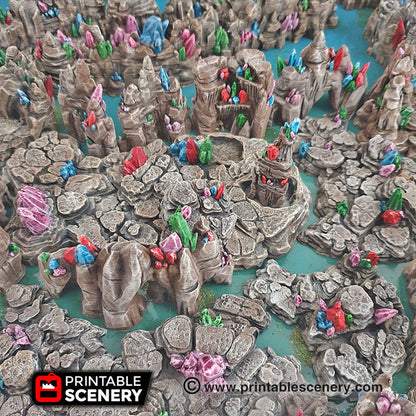 Crystal Grotto Walls