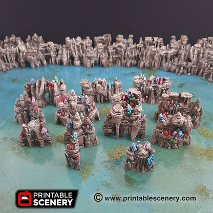 Crystal Grotto Walls