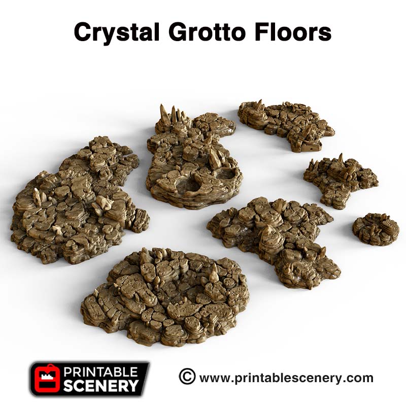 Crystal Grotto Floors