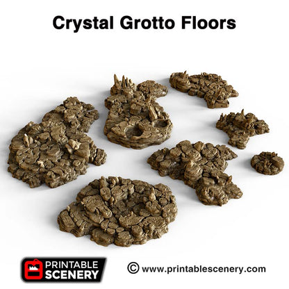 Crystal Grotto Floors