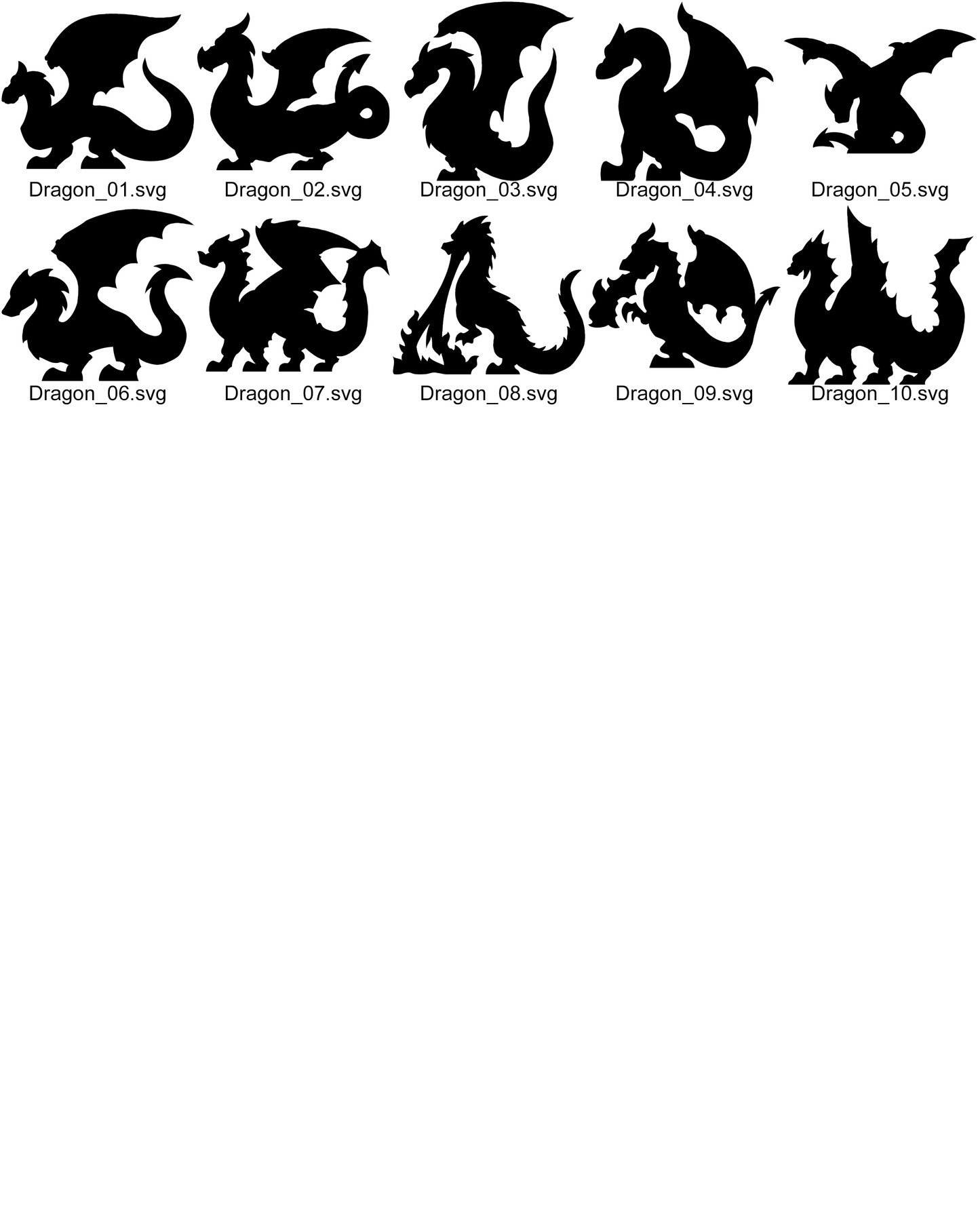 Dragon Meeples - PYO