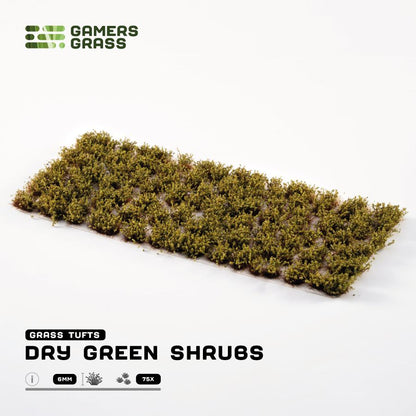 Dry Green Shrubs - Gamers Grass
