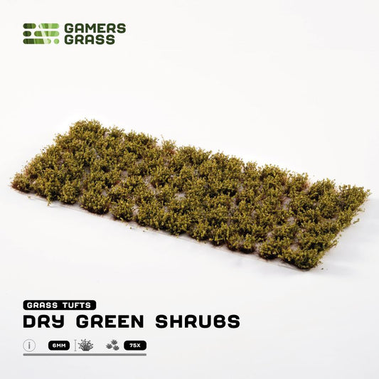 Dry Green Shrubs - Gamers Grass