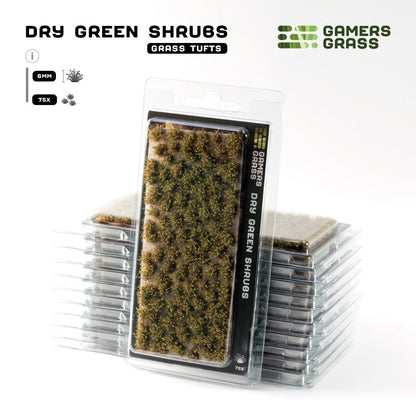 Dry Green Shrubs - Gamers Grass