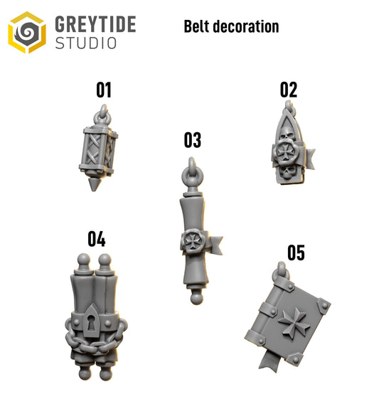 Eternal Crusaders - Belt Decorations