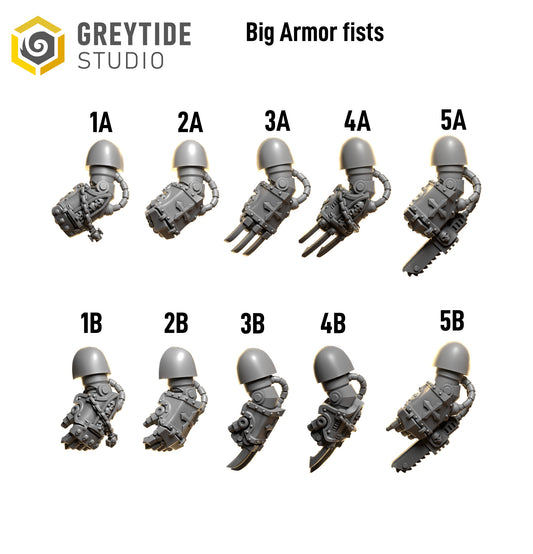 Eternal Crusaders - Big Armour Fists