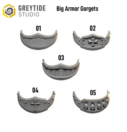 Eternal Crusaders - Big Armour Necklaces and Gorgets