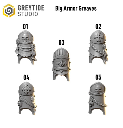 Eternal Crusaders - Big Armour Greaves and Hip Plates