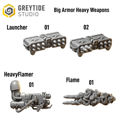 Eternal Crusaders - Big Armour Heavy Weapons