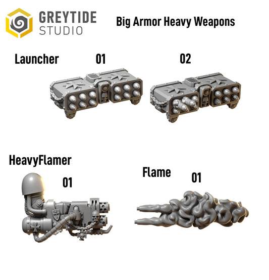 Eternal Crusaders - Big Armour Heavy Weapons