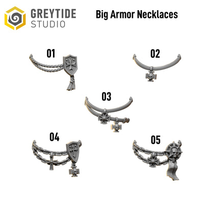 Eternal Crusaders - Big Armour Necklaces and Gorgets