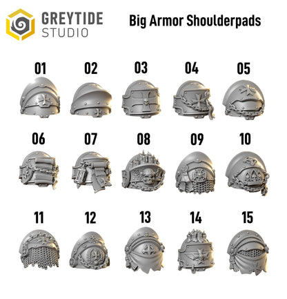 Eternal Crusaders - Big Armour Shoulder Pads