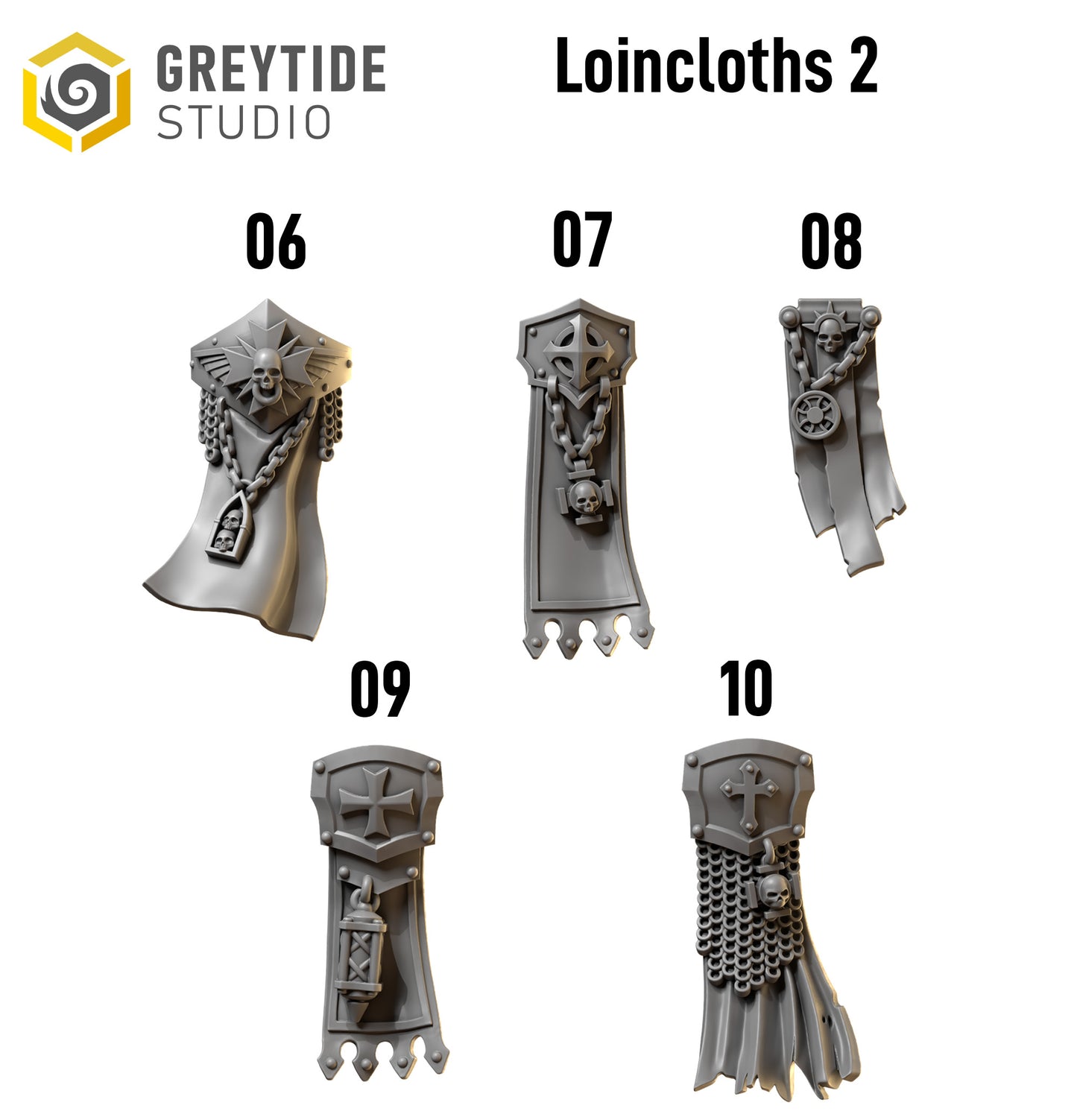 Eternal Crusaders - Big Armour Loincloths