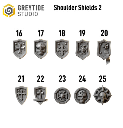 Eternal Crusaders - Shoulder Shields