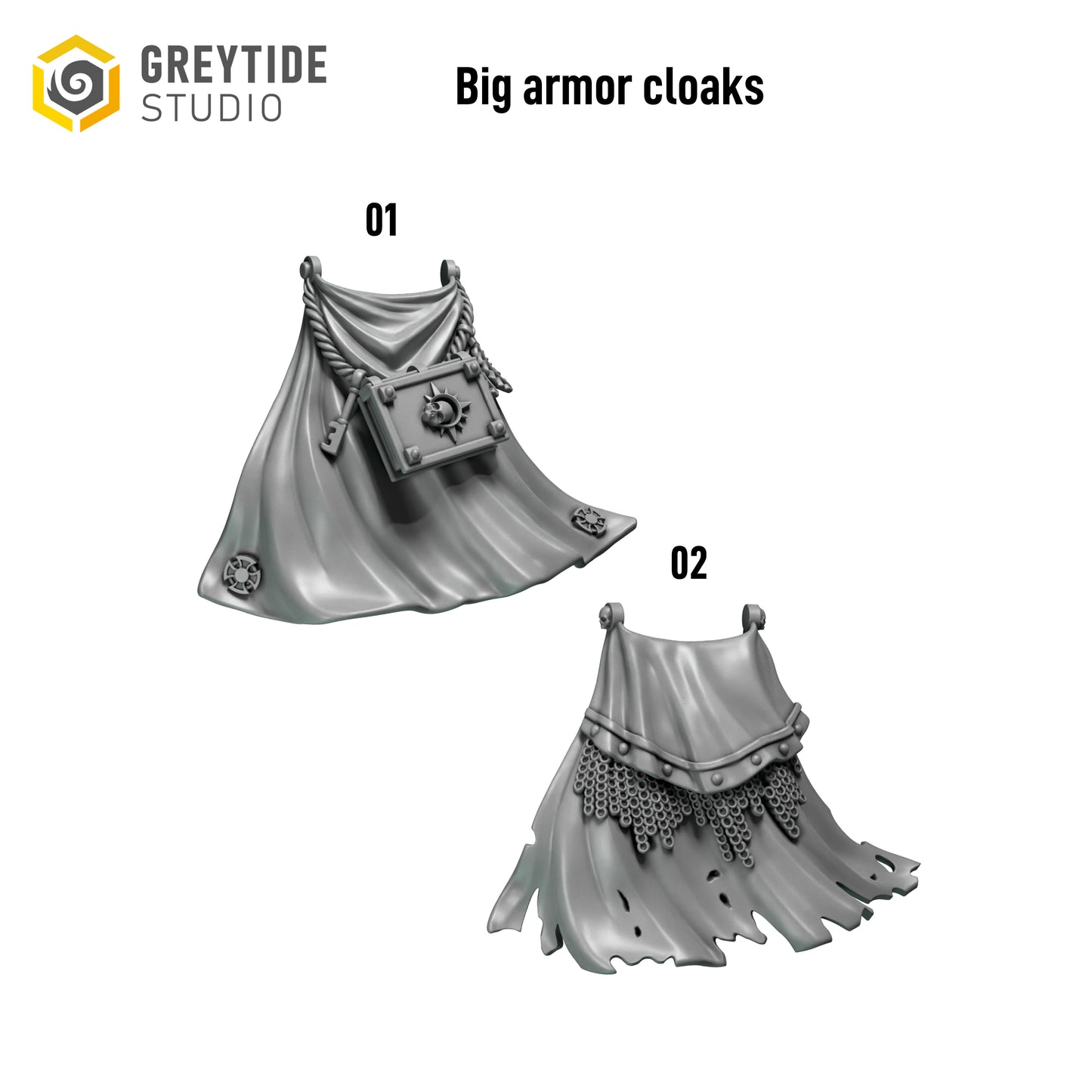 Eternal Pilgrims - Big Armour Cloaks