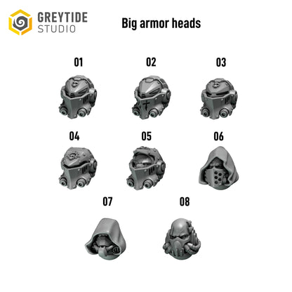Eternal Pilgrims - Big Armour Heads