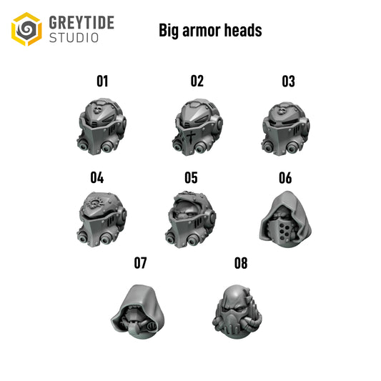 Eternal Pilgrims - Big Armour Heads