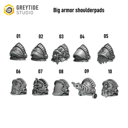 Eternal Pilgrims - Big Armour Shoulder Pads